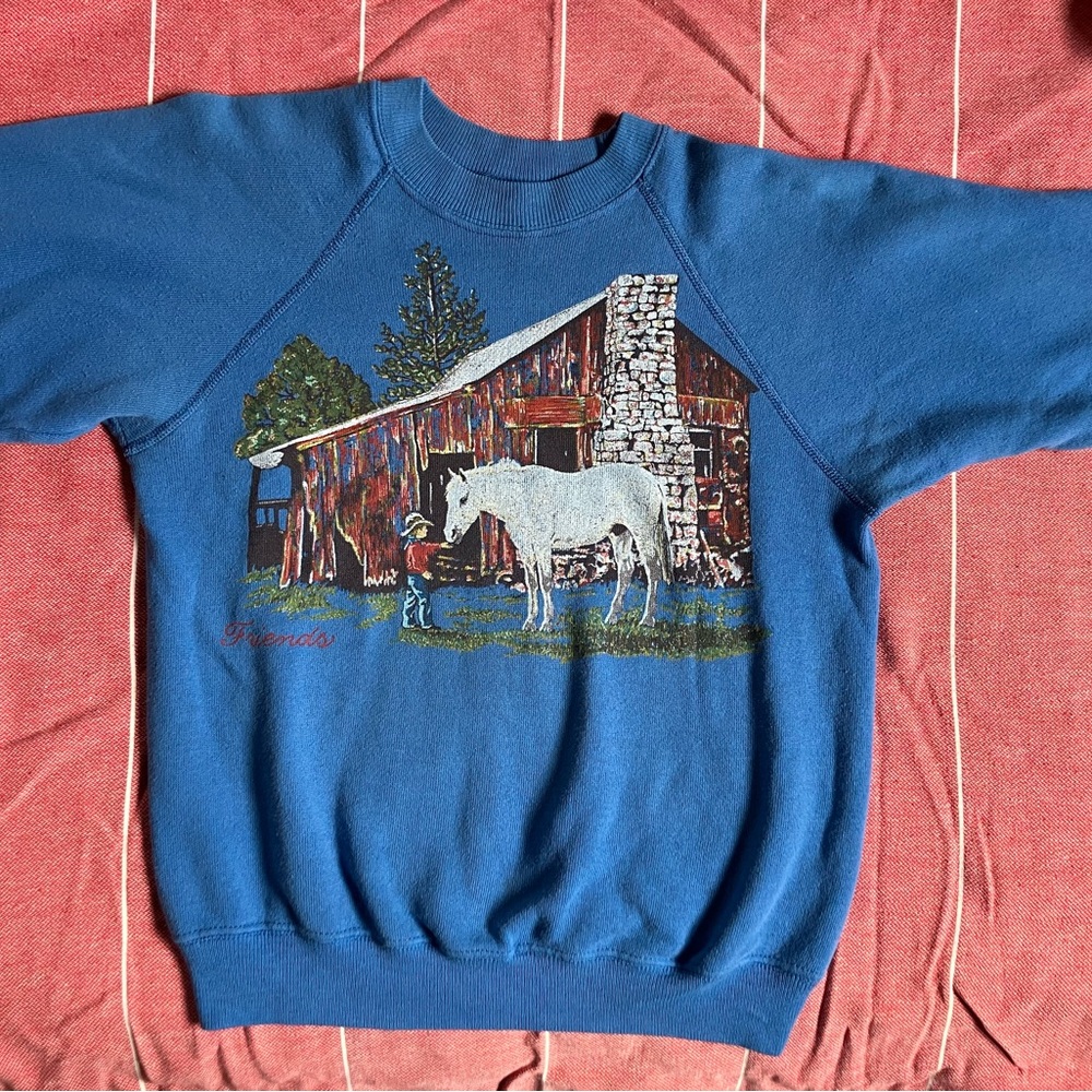 Vintage 80s Youth Crew Neck